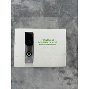 Frontpoint Doorbell Camera Skybell Slim 720p HD Video Night Vision Silver New